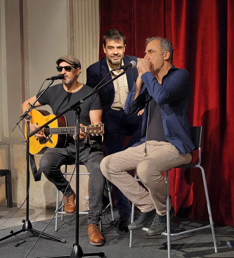 Alan Pardo, Stephane Laidet i David Giorcelli